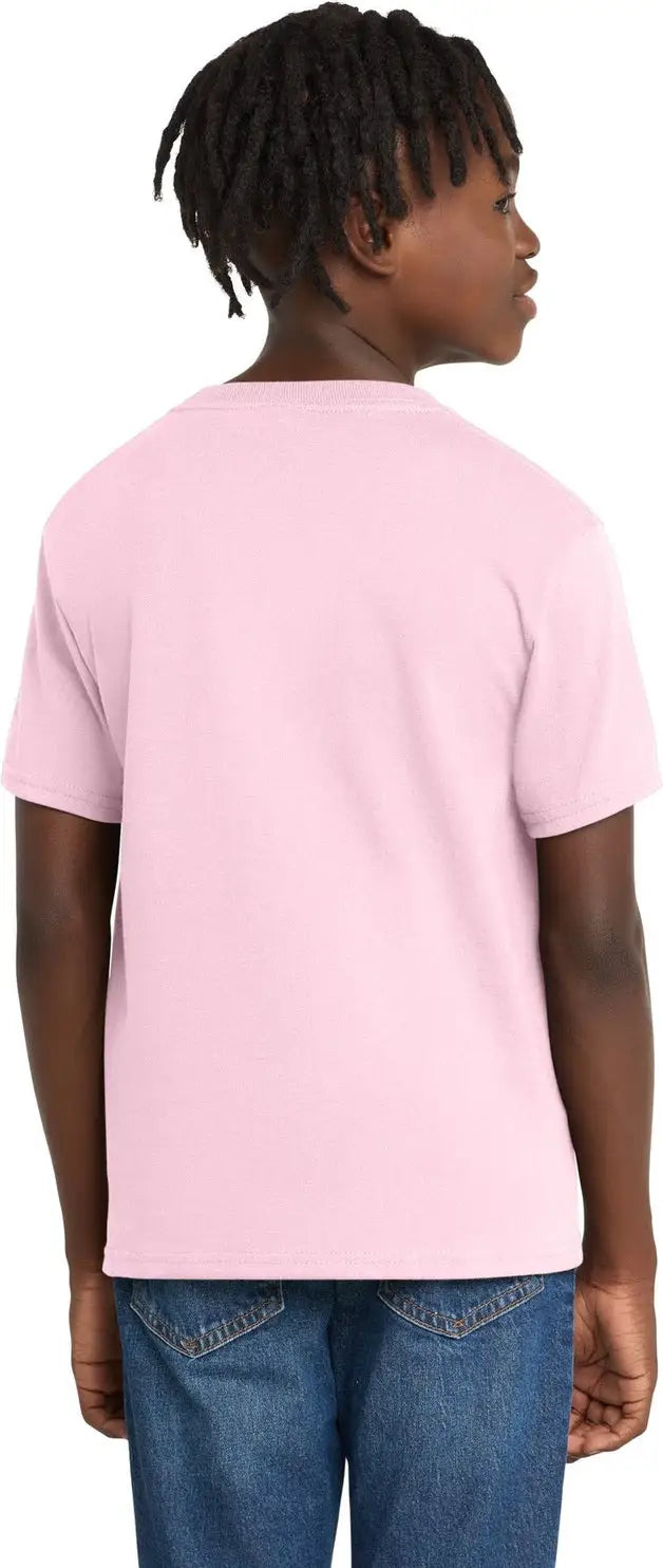 Port & Company Pc61y co Youth Essential Tee - Pale Pink