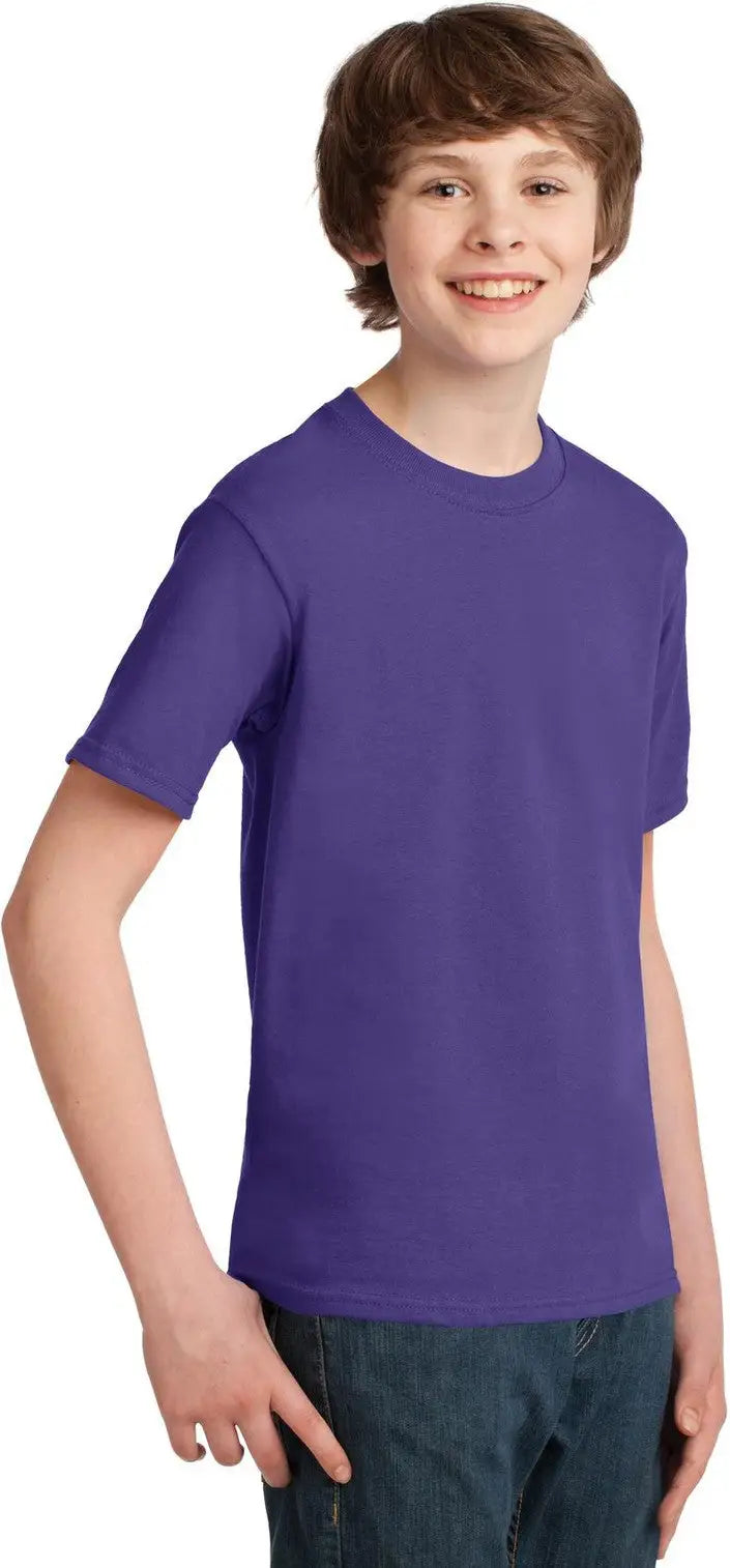 Port & Company Pc61y co Youth Essential Tee - Purple