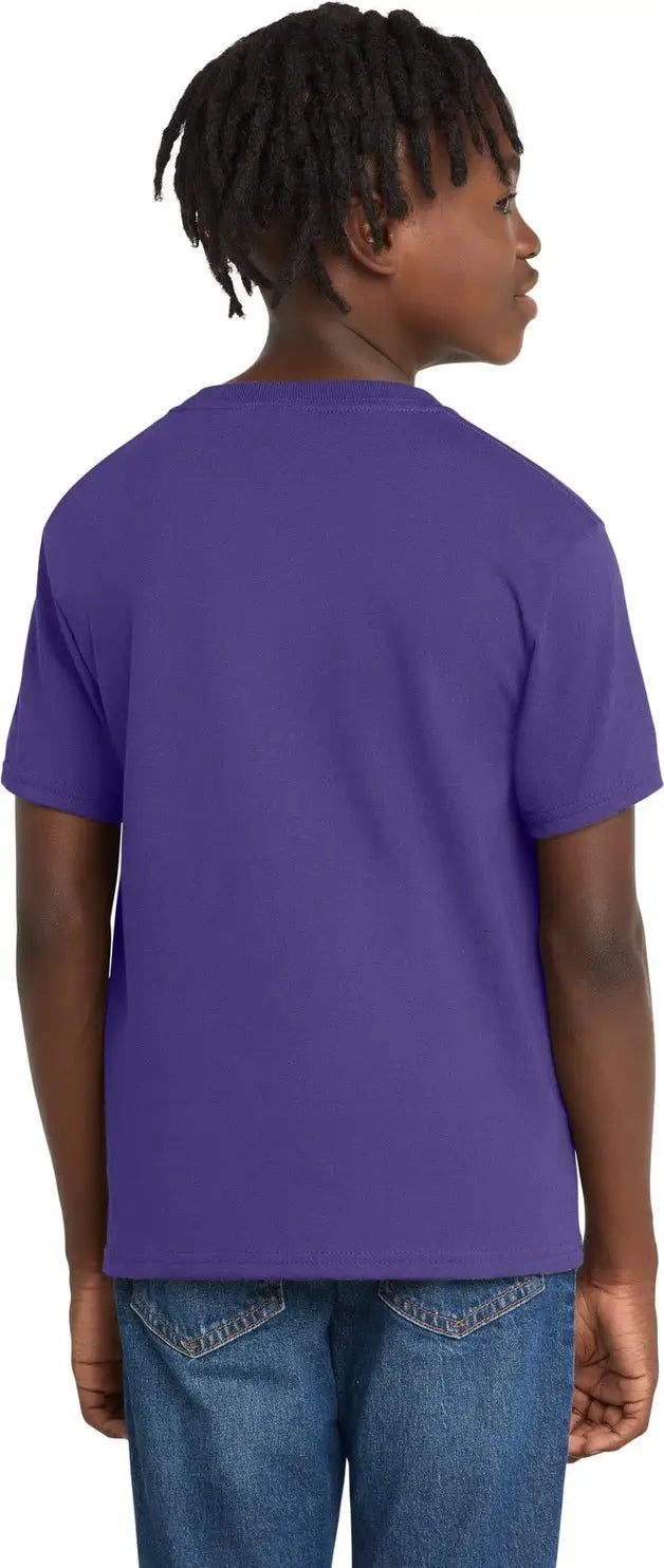 Port & Company Pc61y co Youth Essential Tee - Purple