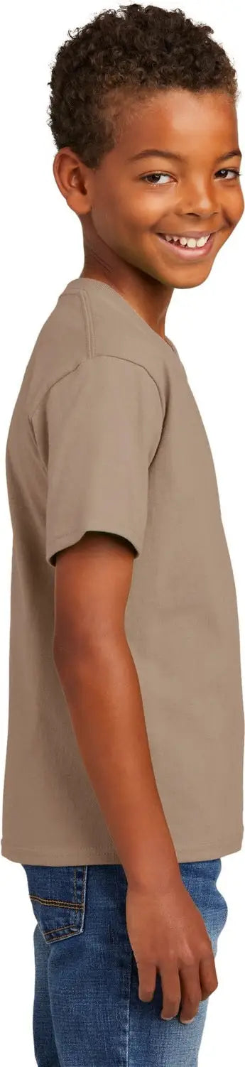Port & Company Pc61y co Youth Essential Tee - Sand