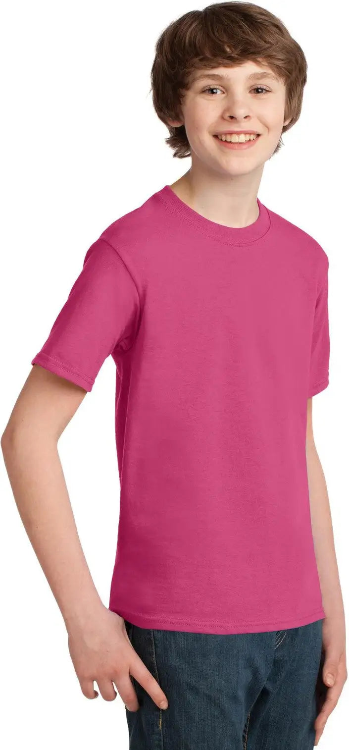 Port & Company Pc61y co Youth Essential Tee - Sangria