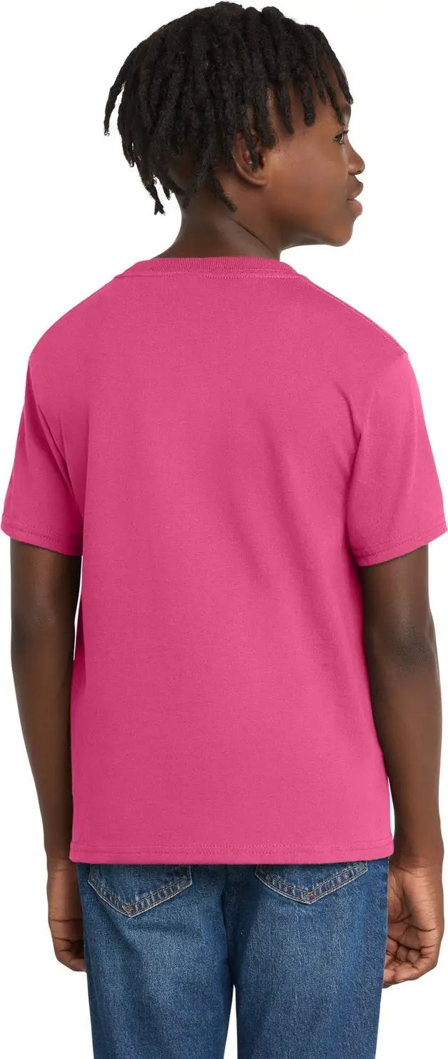 Port & Company Pc61y co Youth Essential Tee - Sangria