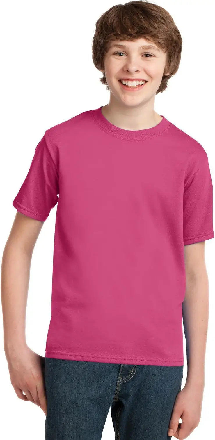 Port & Company Pc61y co Youth Essential Tee - Sangria