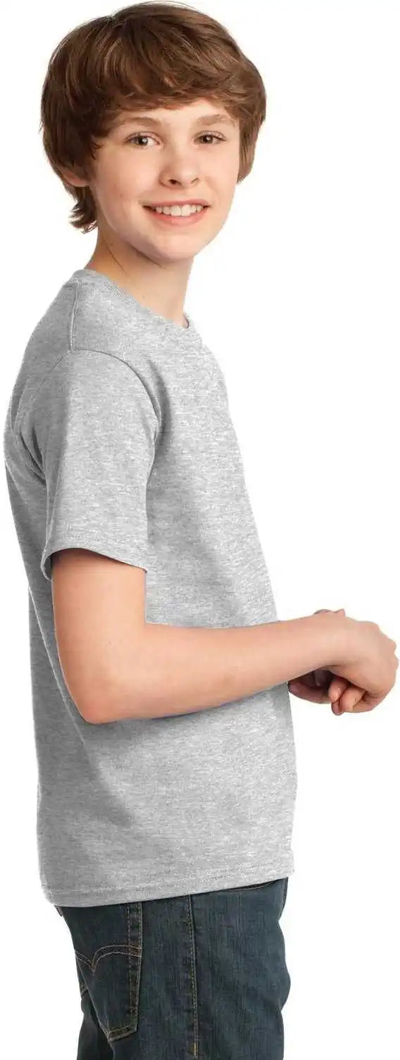 Port &amp; Company Pc61y Youth Essential Tee Ash