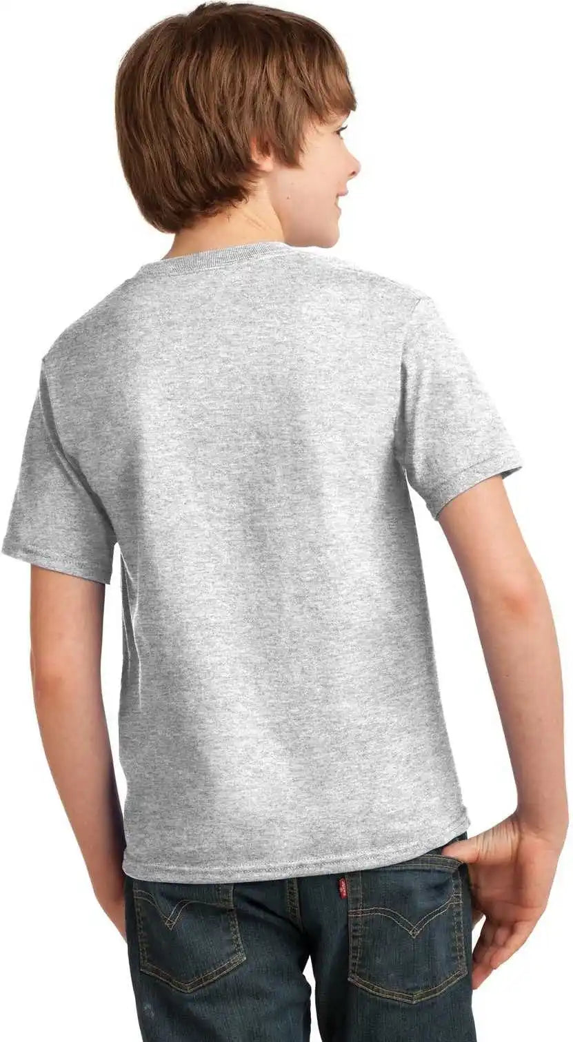 Port &amp; Company Pc61y Youth Essential Tee Ash