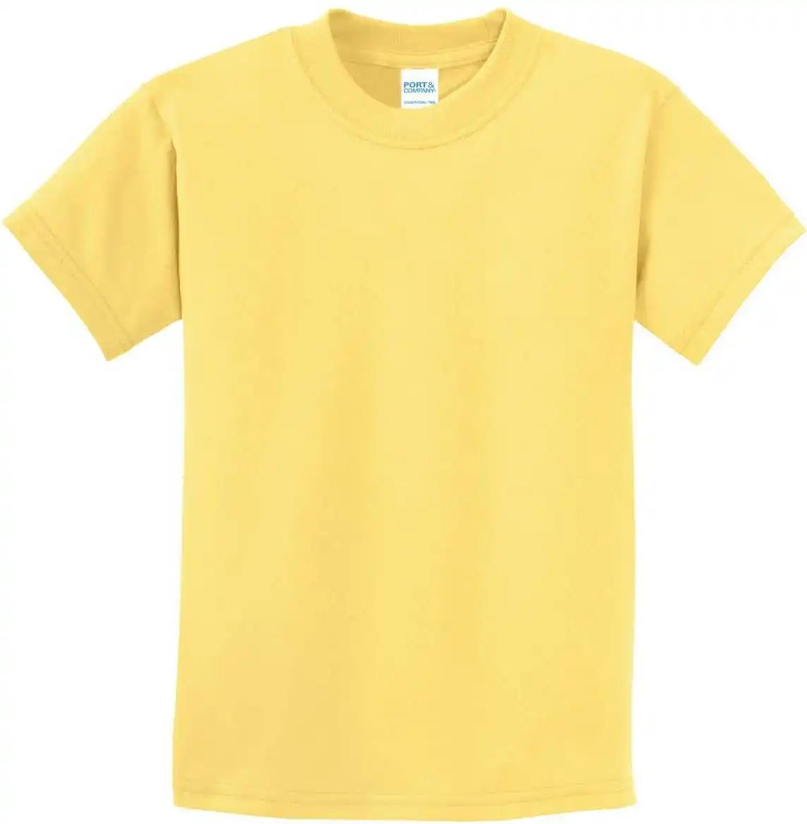 Port &amp; Company Pc61y Youth Essential Tee Daffodil Yellow