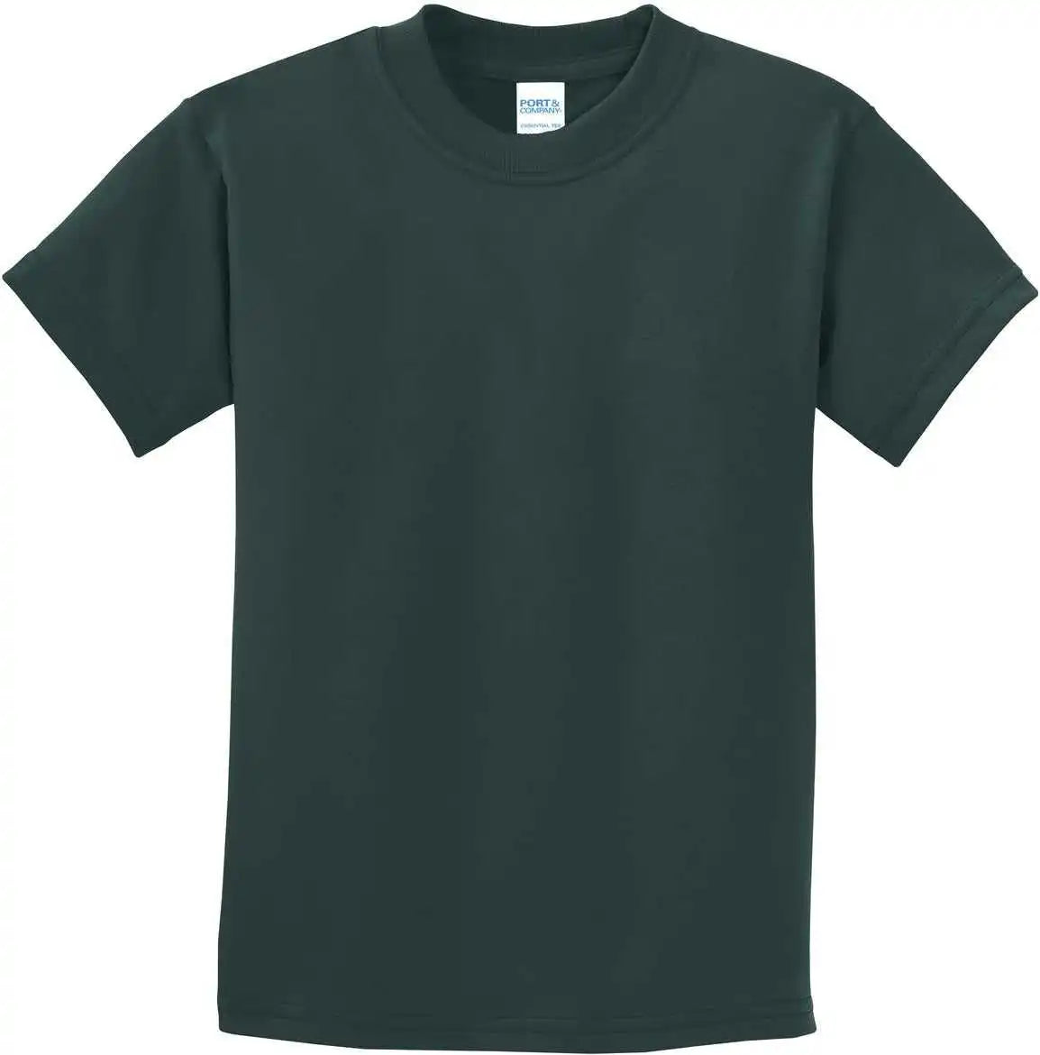 Port & Company Pc61y Youth Essential Tee - Dark Green
