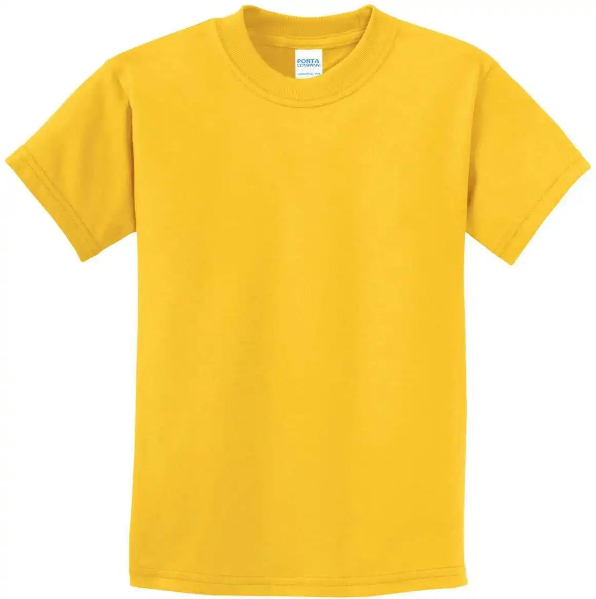 Port &amp; Company Pc61y Youth Essential Tee Lemon Yellow