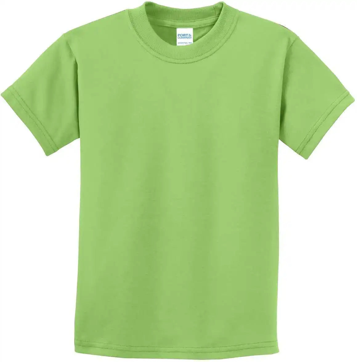 Port & Company Pc61y Youth Essential Tee - Lime