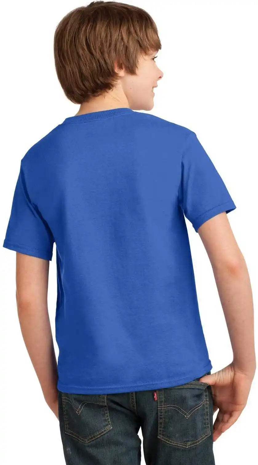 Port & Company Pc61y Youth Essential Tee - Royal