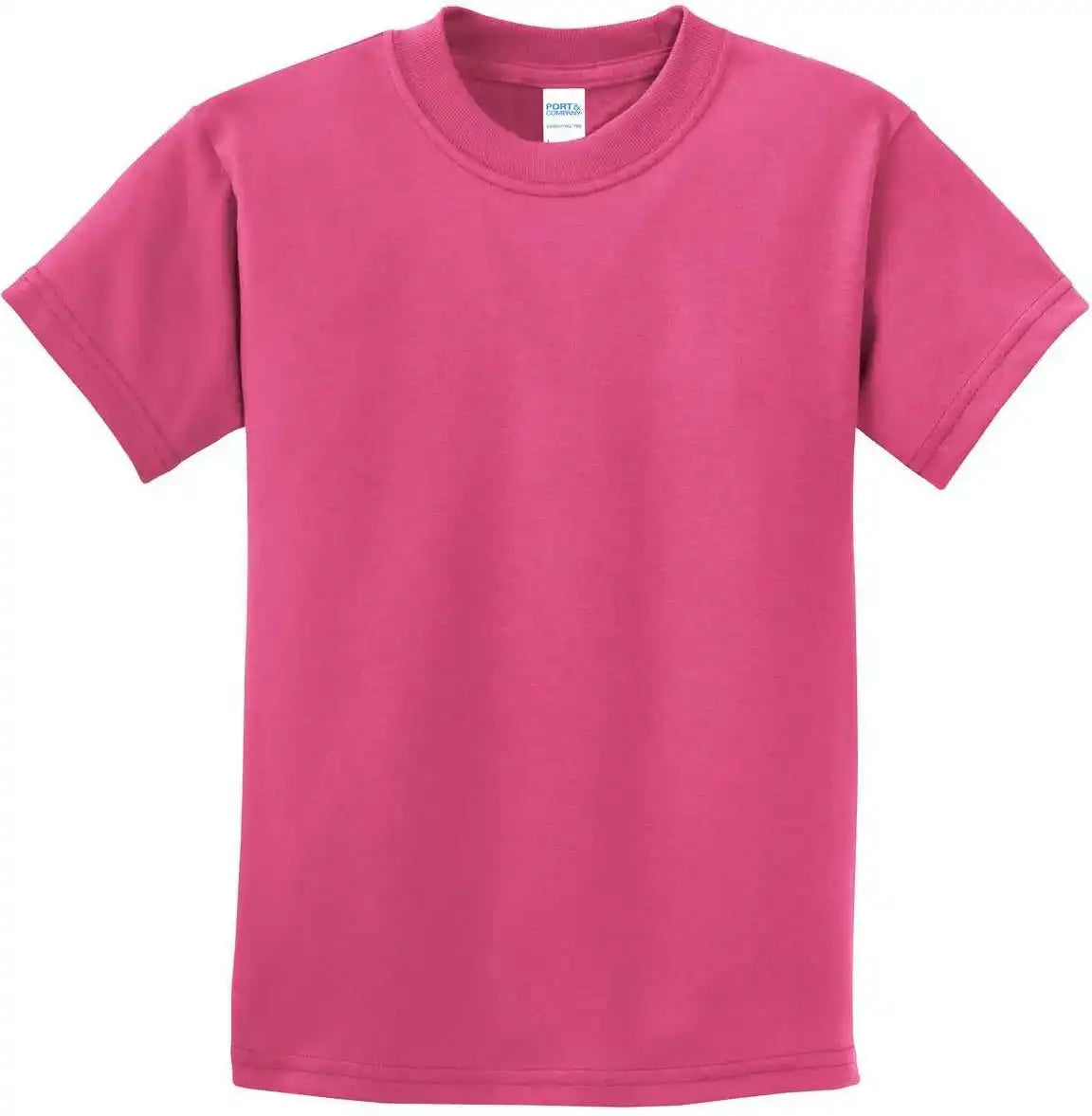 Port &amp; Company Pc61y Youth Essential Tee Sangria