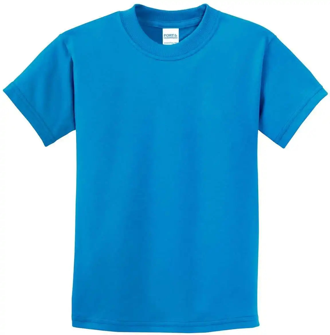 Port &amp; Company Pc61y Youth Essential Tee Sapphire