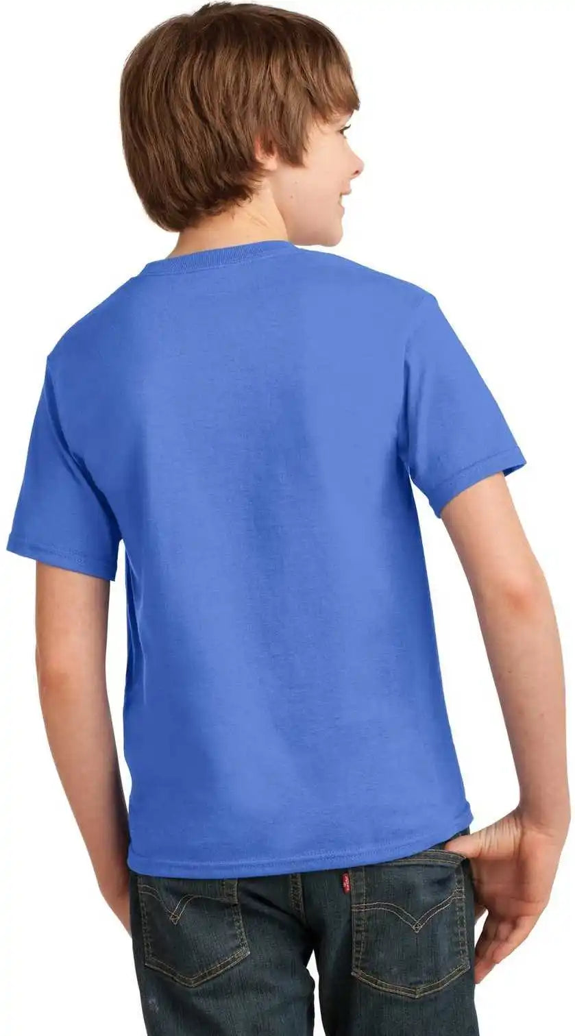 Port & Company Pc61y Youth Essential Tee Ultramarine Blue