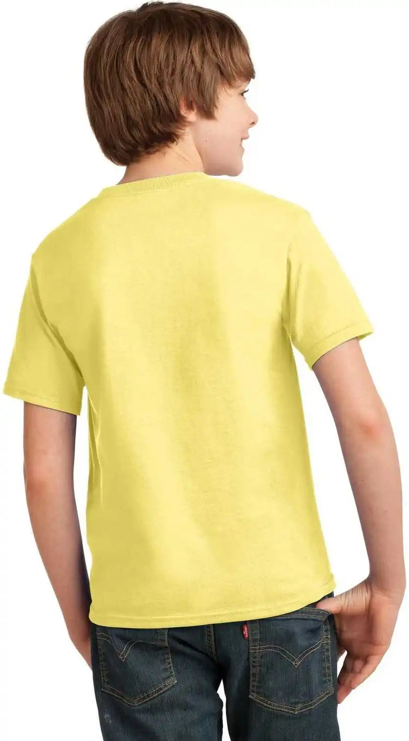 Port & Company Pc61y Youth Essential Tee - Yellow