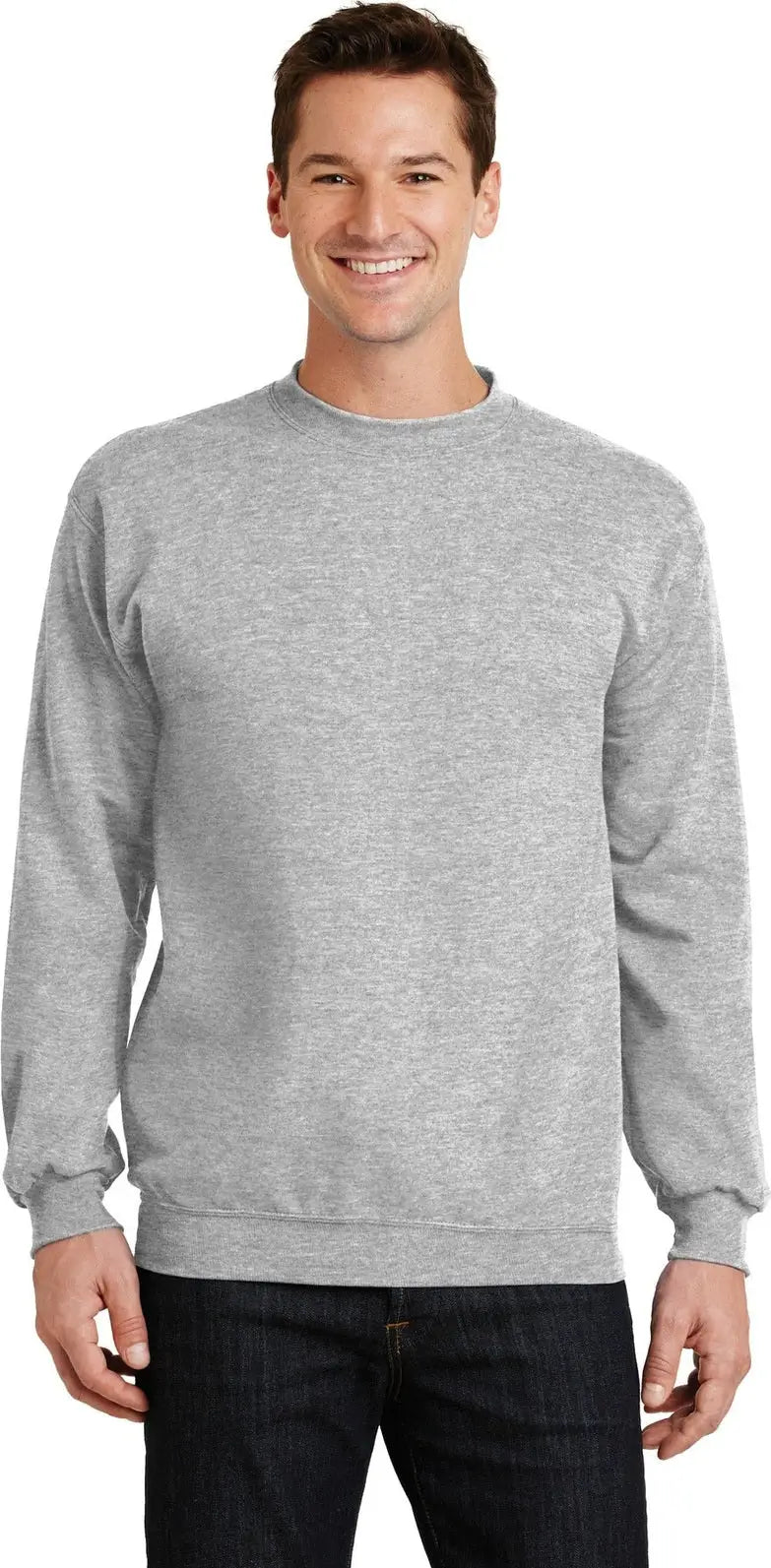 Port & Company Pc78 co Core Fleece Crewneck Sweatshirt - Ash