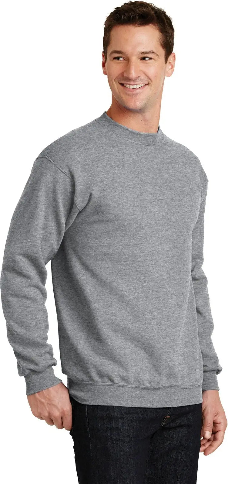 Port & Company Pc78 co Core Fleece Crewneck Sweatshirt - Athletic Heather