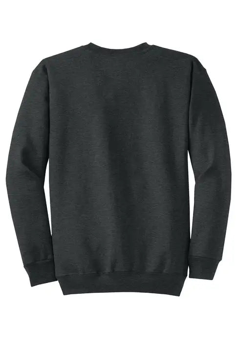Port & Company Pc78 co Core Fleece Crewneck Sweatshirt - Black Heather