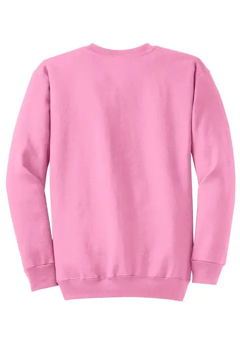 Port & Company Pc78 co Core Fleece Crewneck Sweatshirt - Candy Pink