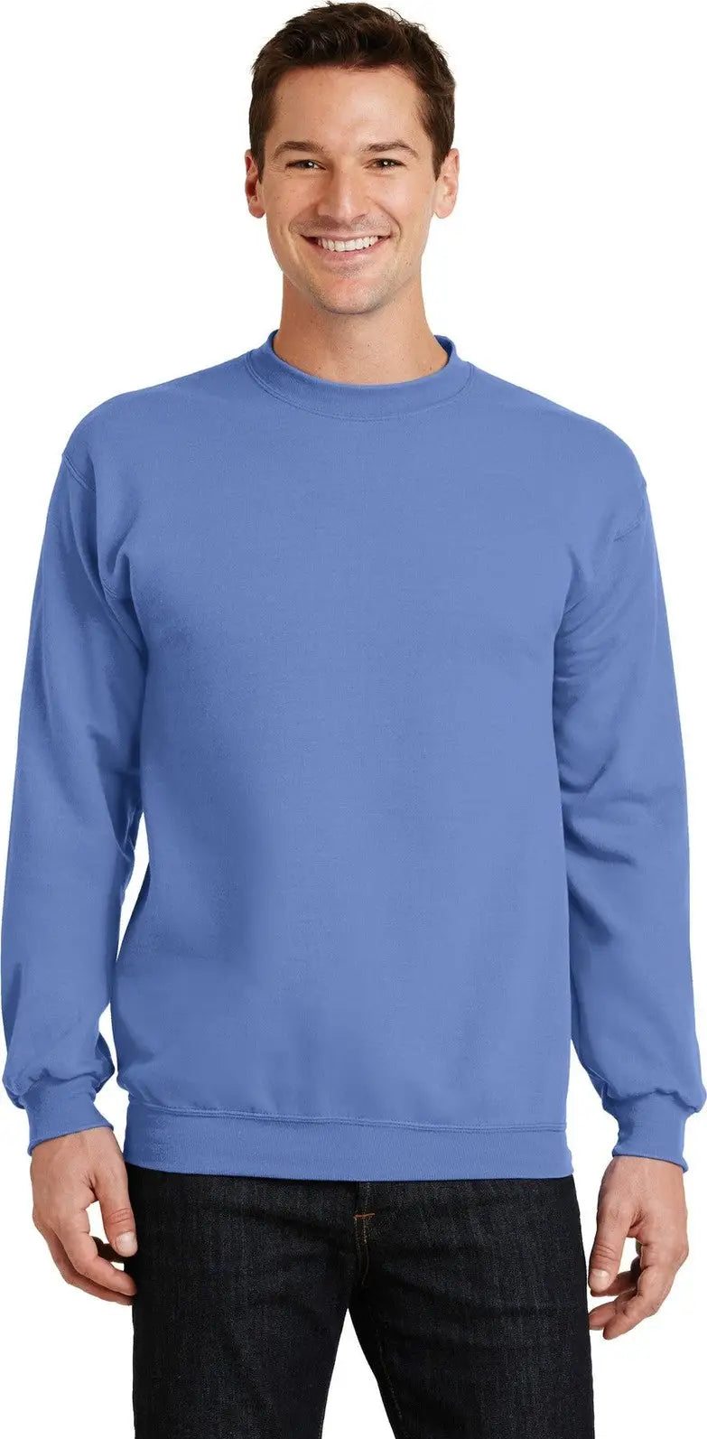 Port & Company Pc78 co Core Fleece Crewneck Sweatshirt - Carolina Blue - Adult s