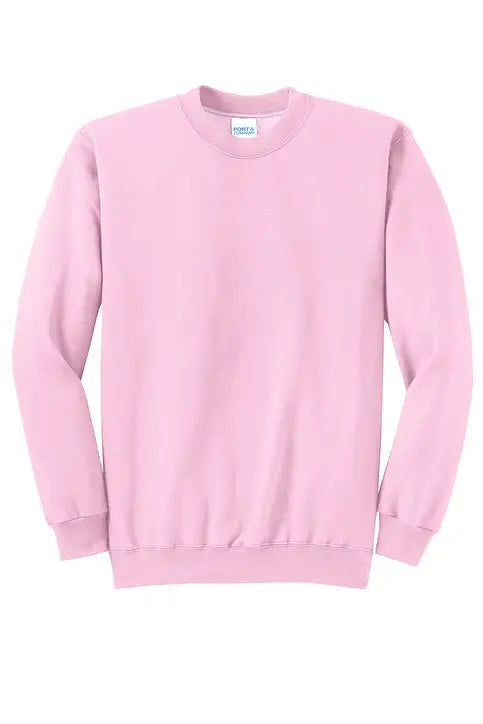 Port & Company Pc78 co Core Fleece Crewneck Sweatshirt - Cherry Blossom