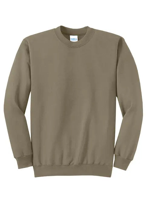 Port & Company Pc78 co Core Fleece Crewneck Sweatshirt - Coyote Brown