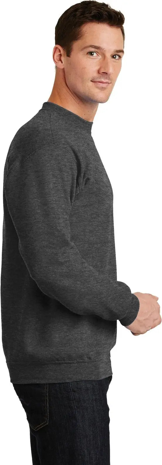 Port & Company Pc78 co Core Fleece Crewneck Sweatshirt - Dark Heather Gray