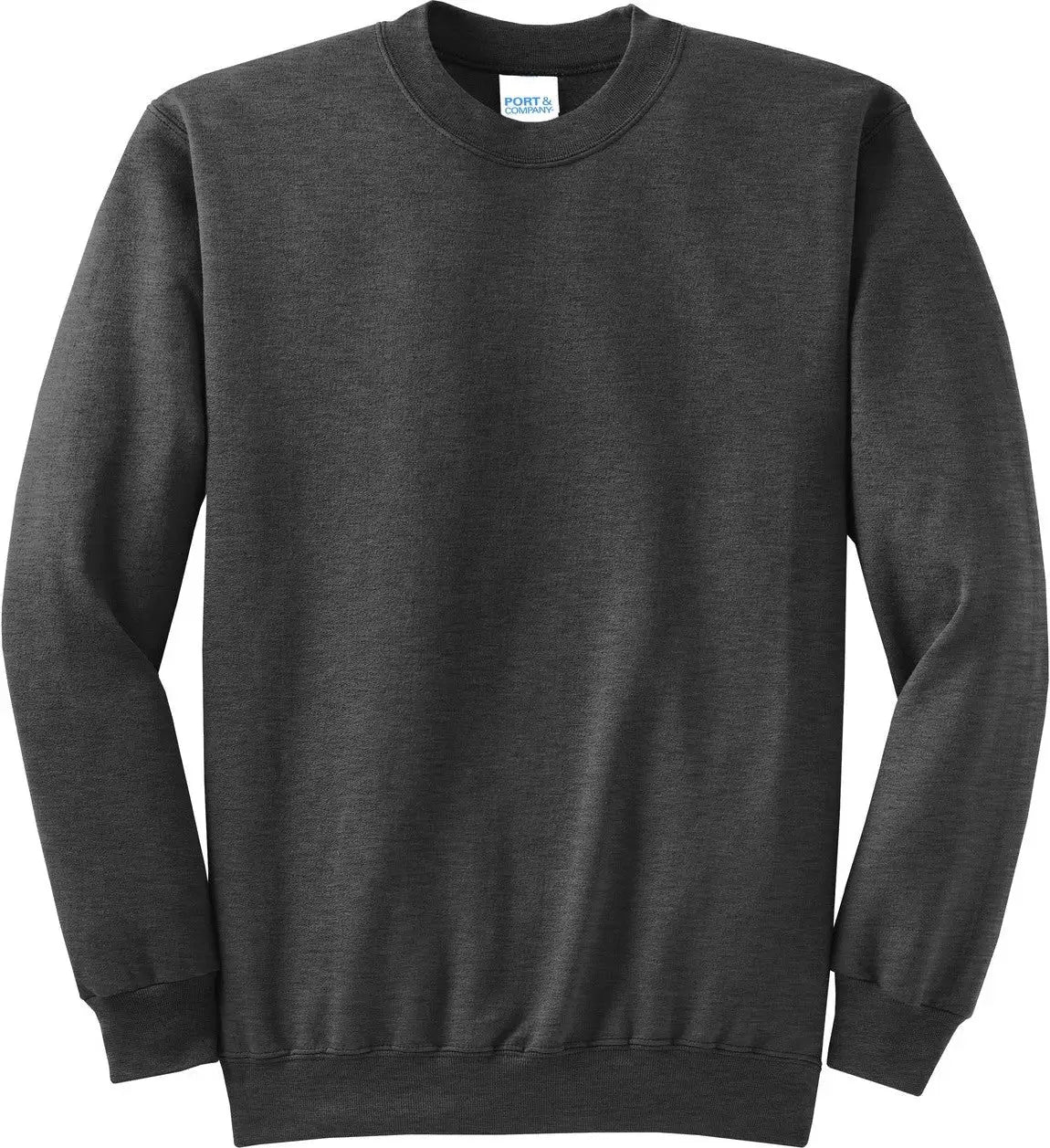 Port & Company Pc78 co Core Fleece Crewneck Sweatshirt - Dark Heather Gray
