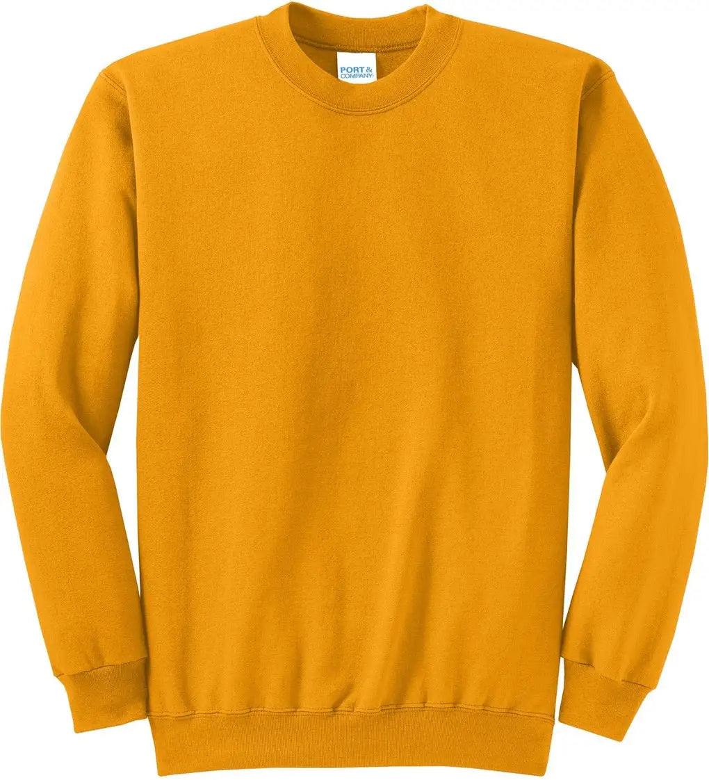 Port & Company Pc78 co Core Fleece Crewneck Sweatshirt - Gold