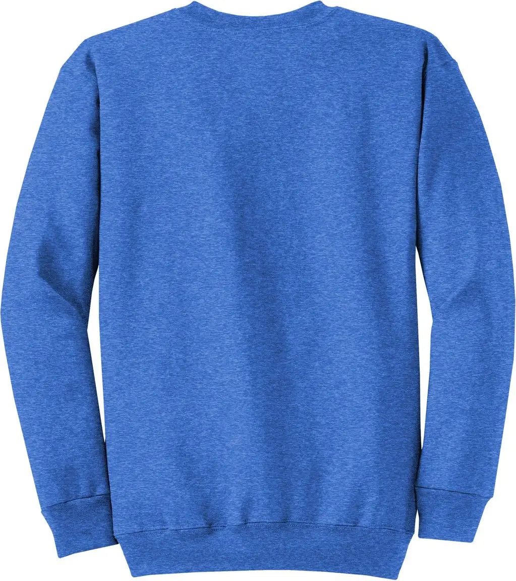 Port & Company Pc78 co Core Fleece Crewneck Sweatshirt - Heather Royal - Adult s
