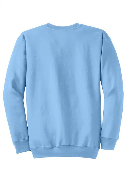 Port & Company Pc78 co Core Fleece Crewneck Sweatshirt - Light Blue