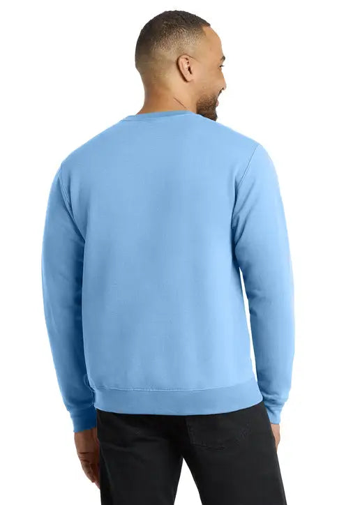 Port & Company Pc78 co Core Fleece Crewneck Sweatshirt - Light Blue