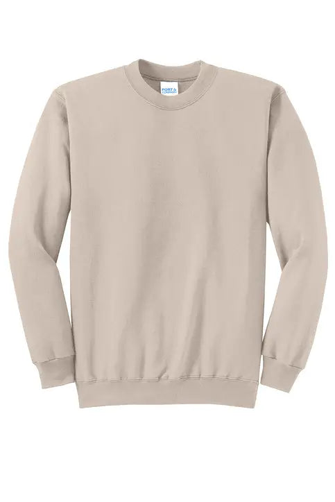 Port & Company Pc78 co Core Fleece Crewneck Sweatshirt - Light Sand
