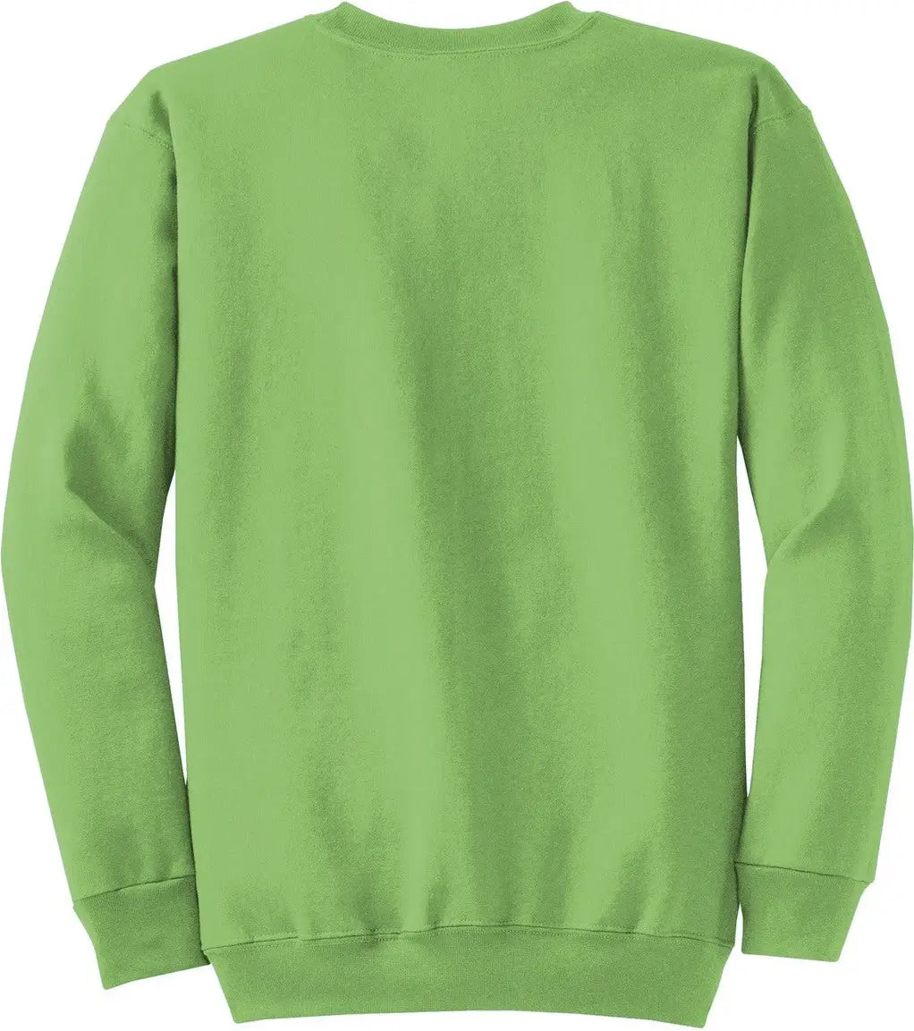 Port & Company Pc78 co Core Fleece Crewneck Sweatshirt - Lime