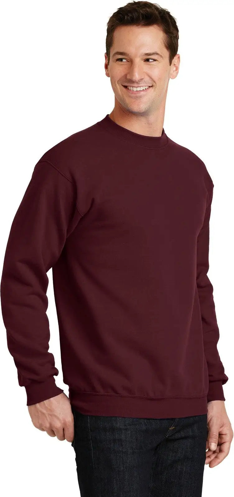 Port & Company Pc78 co Core Fleece Crewneck Sweatshirt - Maroon