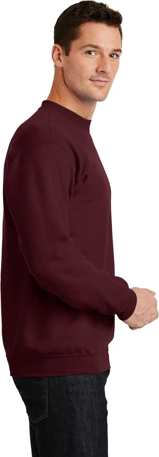 Port & Company Pc78 co Core Fleece Crewneck Sweatshirt - Maroon