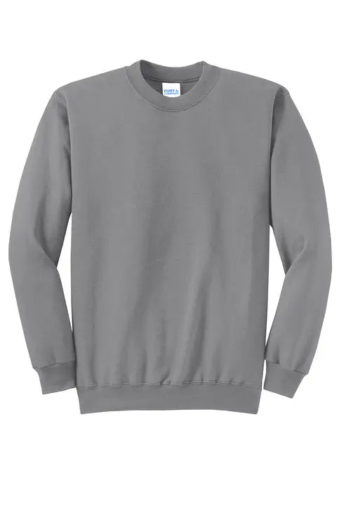 Port & Company Pc78 co Core Fleece Crewneck Sweatshirt - Medium Gray