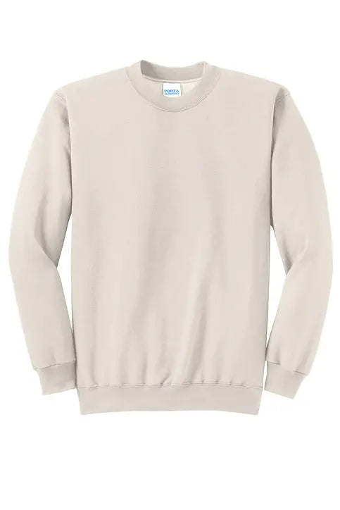 Port & Company Pc78 co Core Fleece Crewneck Sweatshirt - Natural