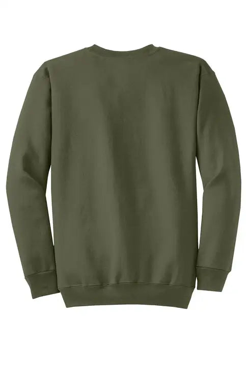 Port & Company Pc78 co Core Fleece Crewneck Sweatshirt - Olive Drab Green