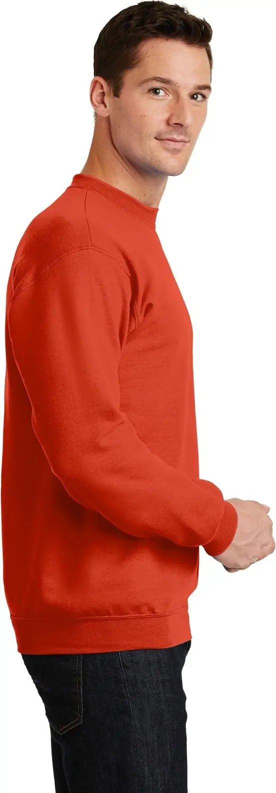 Port & Company Pc78 co Core Fleece Crewneck Sweatshirt - Orange