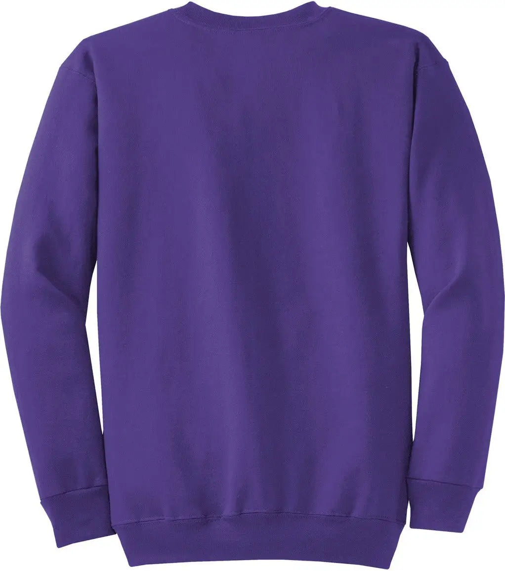 Port & Company Pc78 co Core Fleece Crewneck Sweatshirt - Purple