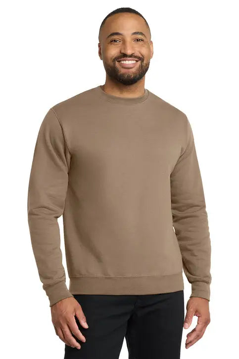 Port & Company Pc78 co Core Fleece Crewneck Sweatshirt - Sand