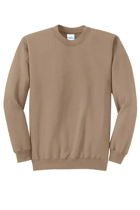 Port & Company Pc78 co Core Fleece Crewneck Sweatshirt - Sand