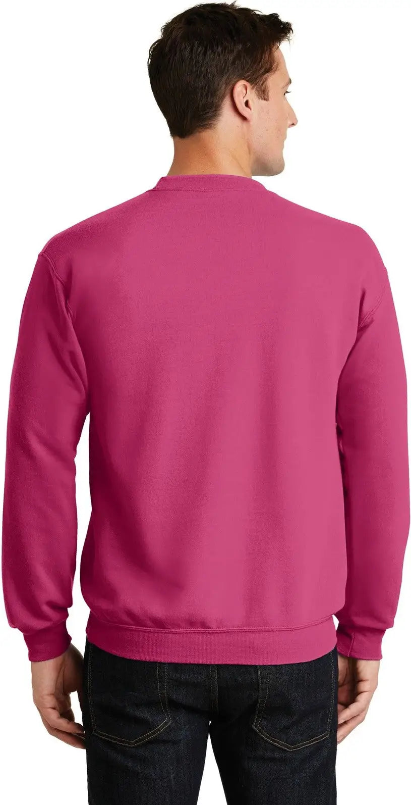 Port & Company Pc78 co Core Fleece Crewneck Sweatshirt - Sangria