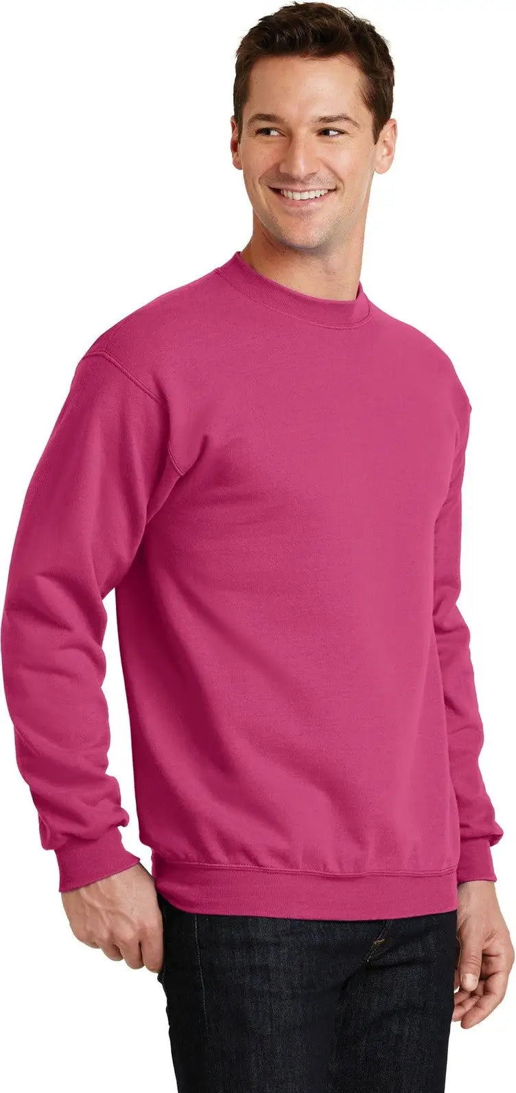 Port & Company Pc78 co Core Fleece Crewneck Sweatshirt - Sangria