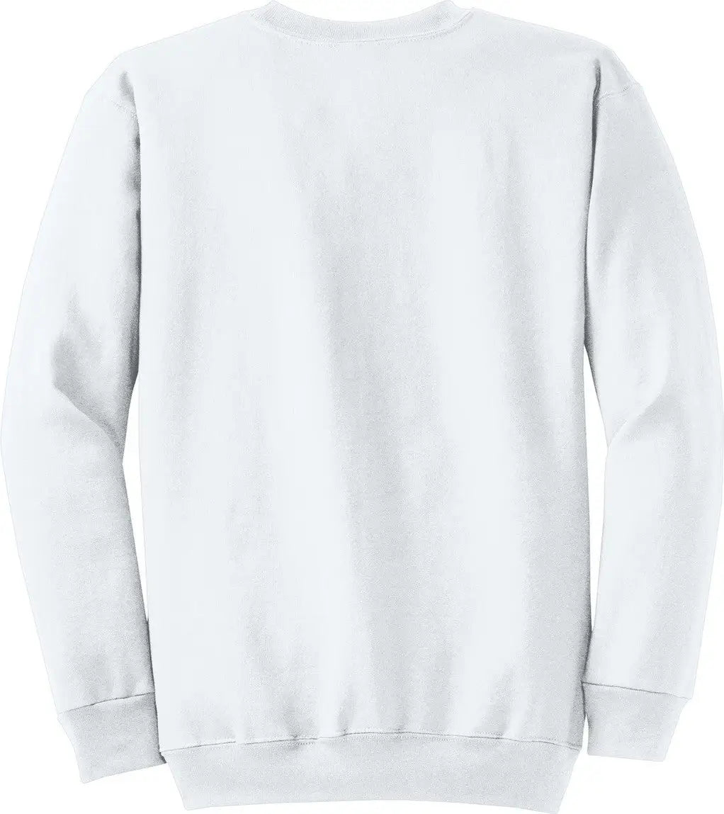 Port & Company Pc78 co Core Fleece Crewneck Sweatshirt - White