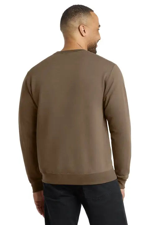 Port & Company Pc78 co Core Fleece Crewneck Sweatshirt - Woodland Brown