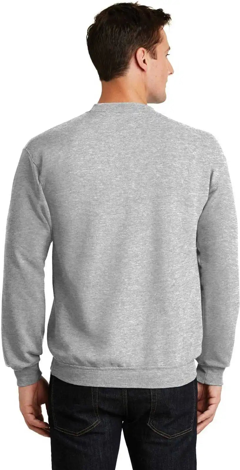 Port & Company Pc78 Core Fleece Crewneck Sweatshirt Ash
