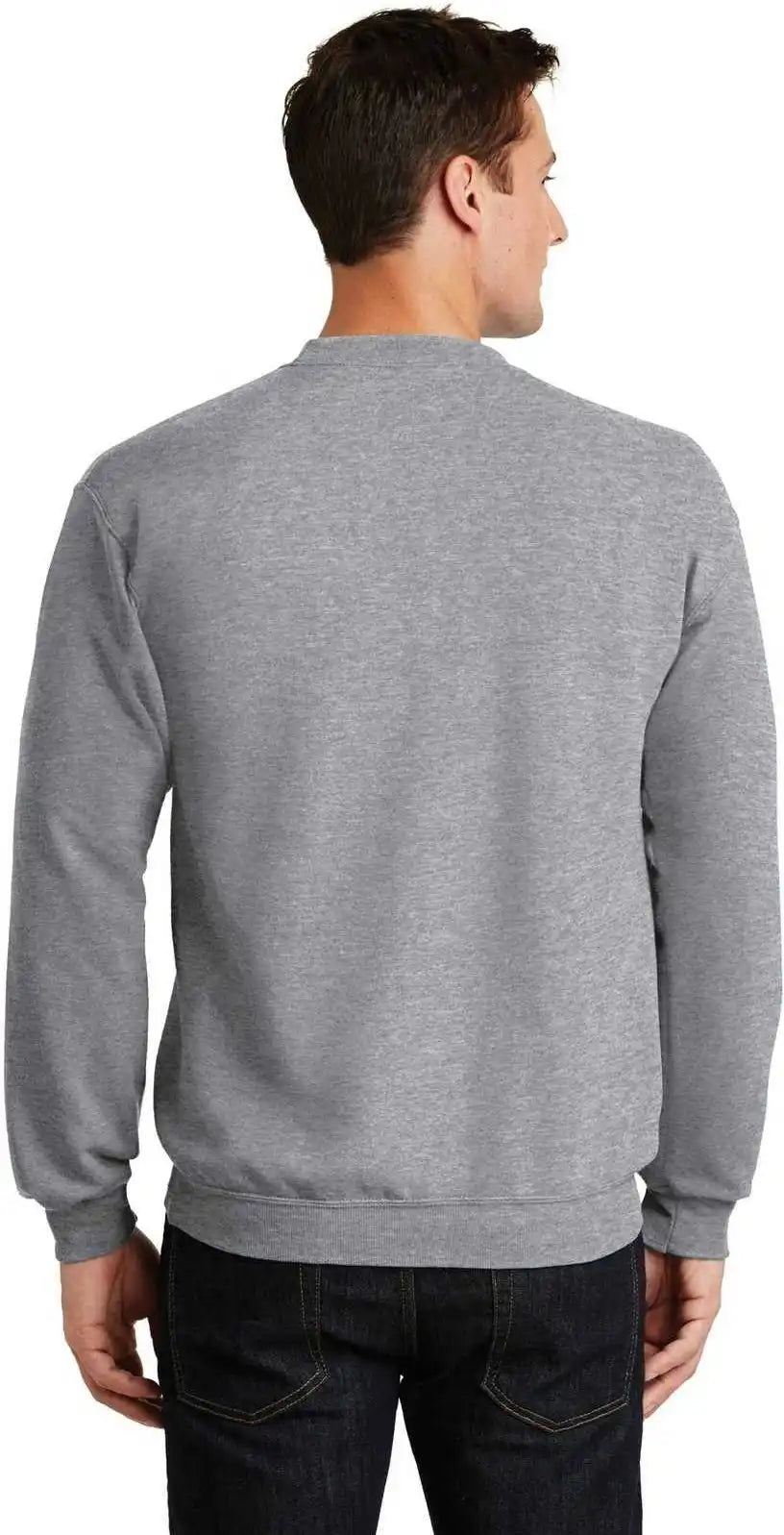 Port & Company Pc78 Core Fleece Crewneck Sweatshirt Athletic Heather