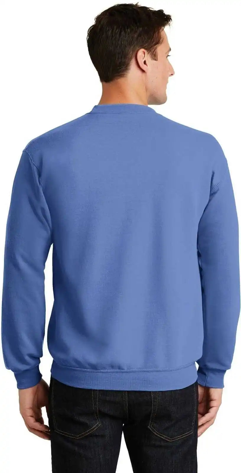 Port & Company Pc78 Core Fleece Crewneck Sweatshirt Carolina Blue