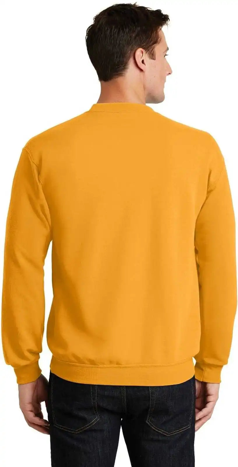 Port & Company Pc78 Core Fleece Crewneck Sweatshirt Gold